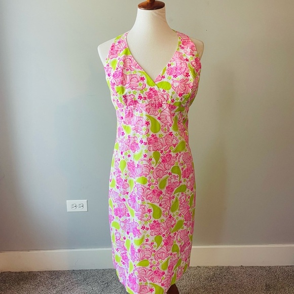 Lilly Pulitzer RARE Vintage NWT Candy Halter Dress - Picture 1 of 10